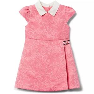 Janie & Jack - Floral Jacquard Dress (SIZE 4)